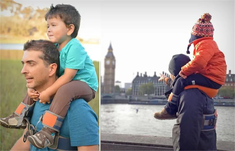 Hands-Free/нейлоновый детский ремень-переноска для детей 2-5 лет, безопасная одежда для детей, слинг-подтяжки