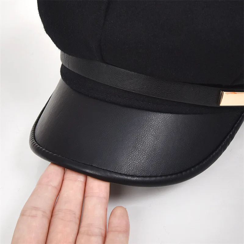 Chapeau D'Hiver Cadet Militaire Aviateur Armée Casquette De Baseball