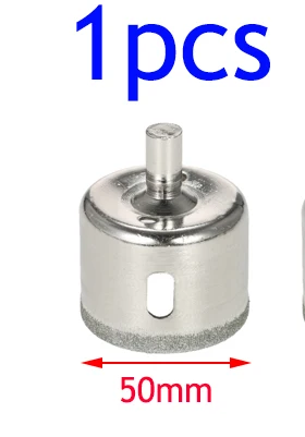 50mm Wholesales 1pc 50mm Diamond Drill Bits Set Hole Saw Cutter Tool Glass Marble Granite Use for Glass, Marble, Tile or Granite - Цвет: 50mm
