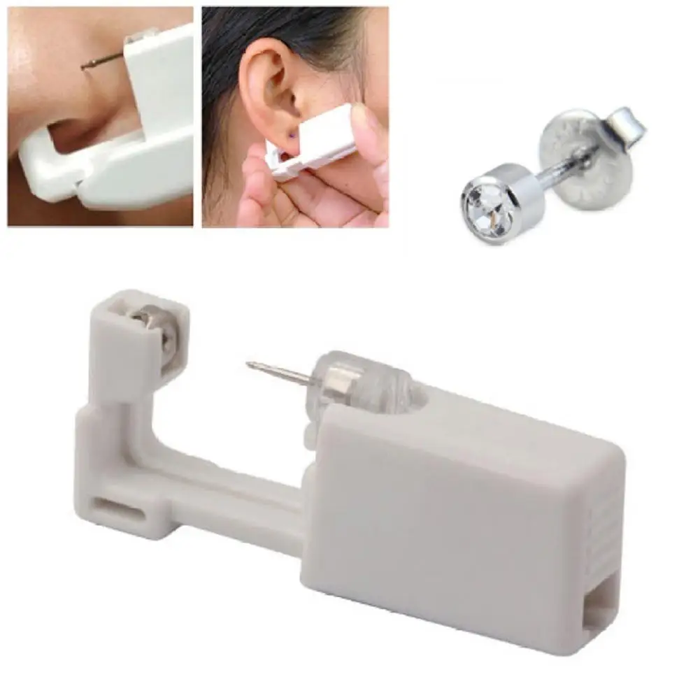 

Mini Disposable Sterile Body Ear Nose Lip Piercing Tool Kit for Home Use Beauty Devices Dropshipping 2020 Best Selling Products