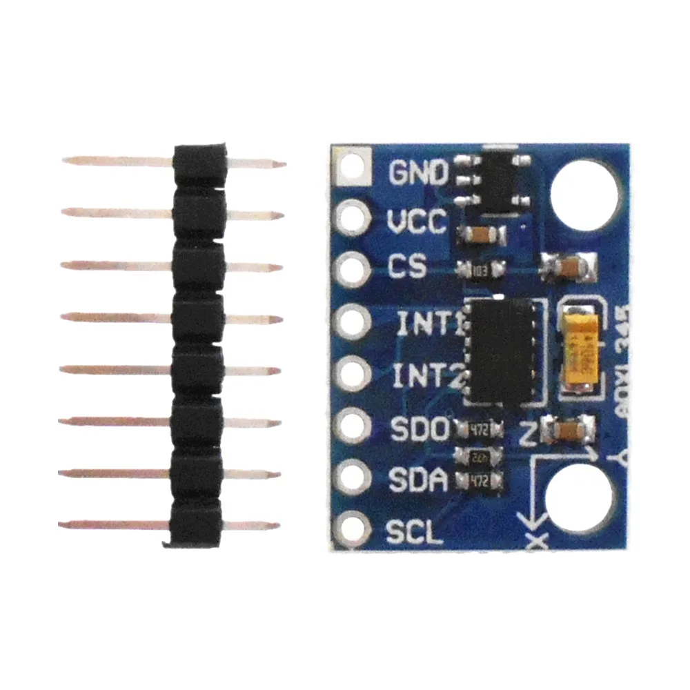 Цифровой Трехосевой гравитационный ускорение наклонный модуль ID/SPI|iic|transferiic modules