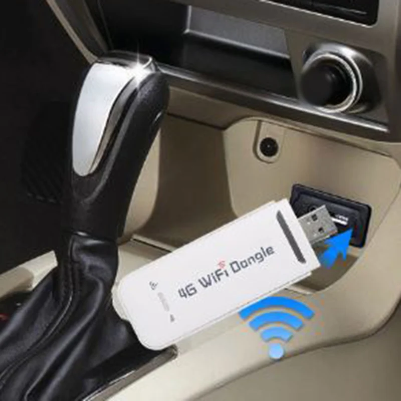 150 Мбит/с 4G LTE USB беспроводная сетевая карта адаптер Универсальный Белый WiFi модем
