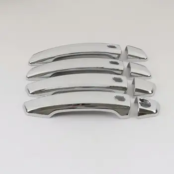 

New Gift Car ABS Chromed Door Handle Cover Trim Frame Sticker For Audi A3 2017 2018 Exterior Accessories