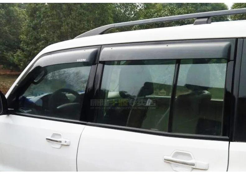 Тенты и укрытия для Mitsubishi Pajero V73 V75 V77 V93 V97 2006- специальные дождевые брови модифицированные внедорожные аксессуары