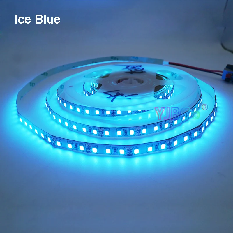 Высокий светильник 5 м DC12V 2835 SMD 120 светодиодный s/M IP20 гибкая светодиодная лента светильник белый/теплый белый/синий/голубой/золотой/желтый