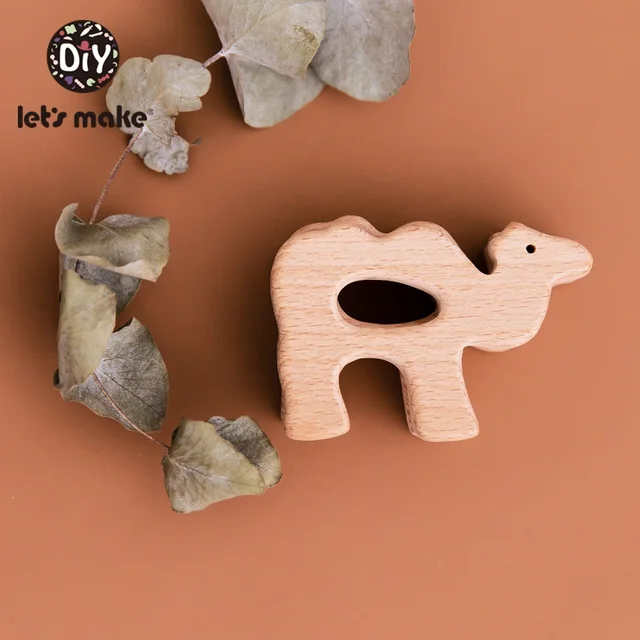 Lets Make Wooden Teether: A natural and organic teething toy