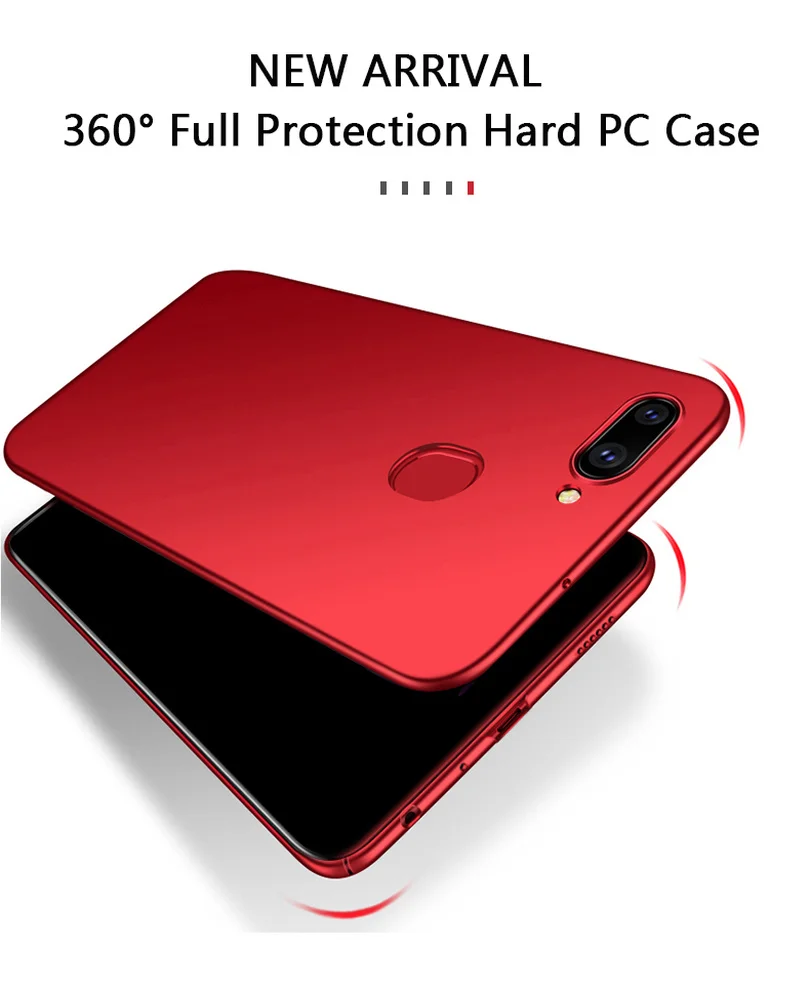 UPaitou жесткий матовый чехол для OPPO Realme 5 3 Pro Чехол 360 Полное покрытие ПК Защитный RX17