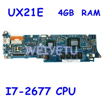 

UX21E I7-2677 CPU 4GB RAM Motherboard For ASUS UX21E UX21 Laptop motherboard UX21E mainboard