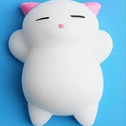 Pink Cats Мягкая игрушка в виде животного, соковыжималка, мочи, увеличивающая стресс, аберрант, мячик, мягкий, липкий, милый, забавный подарок - Цвет: Pink Cats