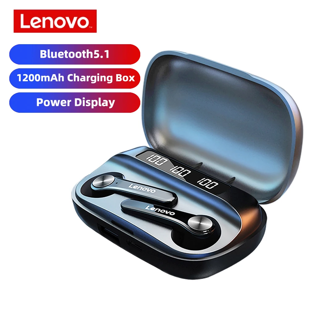 Беспроводные наушники Lenovo QT81 Bluetooth-наушники с сенсорными кнопками