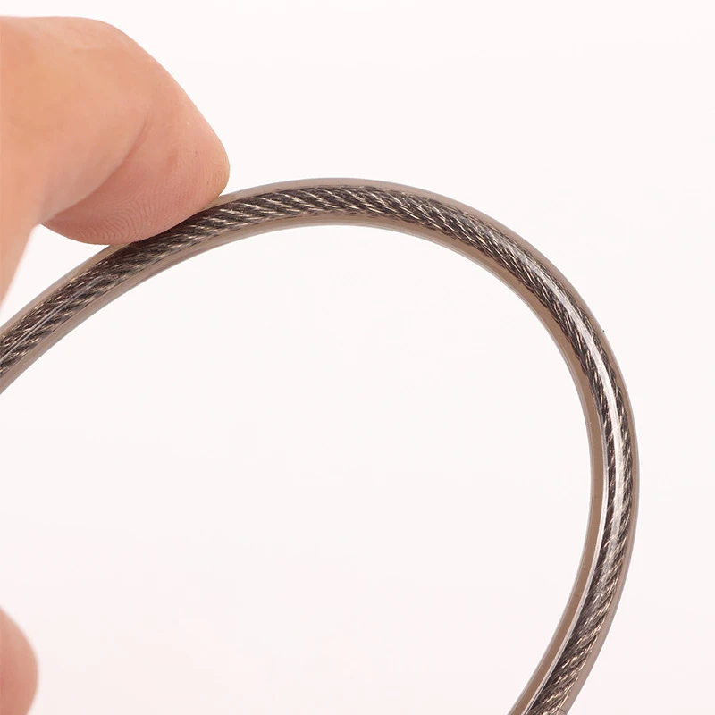 Replaceable Rope Steel Wire Cable 3m For Professional Crossfit Sport Speed Jump Rope Skipping Spare Ropes Diameter 2.5mm