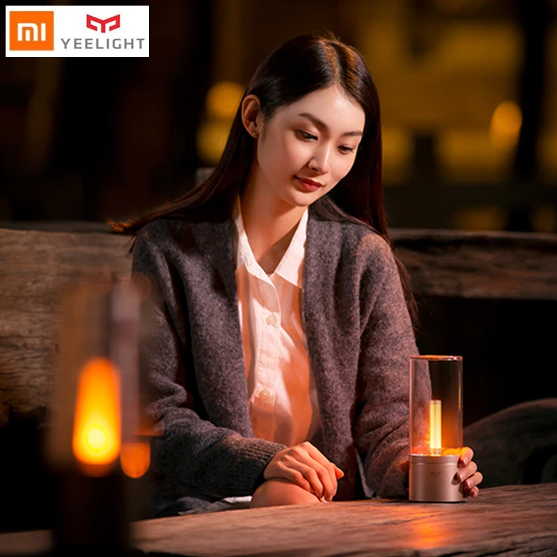 

Original Xiaomi Yeelight candela light LED candle candlelight night light smart home Remote Control phone APP romantic light
