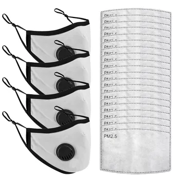 

Unisex Face Cover Anti-dust Facemask Filters Windproof Washable Reusable Topmask Outdoor mascarilla Ear Loops Máscara In Stock