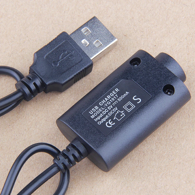 10 шт./лот Универсальное зарядное устройство с USB кабелем для вейпа резьба 510