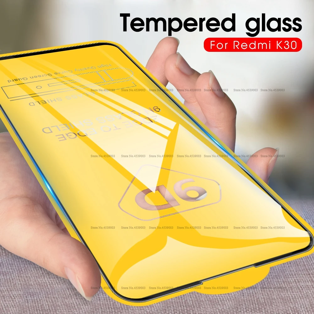 

9D Tempered Glass For Xiaomi Redmi k30 6.67 inch creen Protector Glass For Xiaomi Redmi K30 Phone Film For Xiaomi Redmi K30
