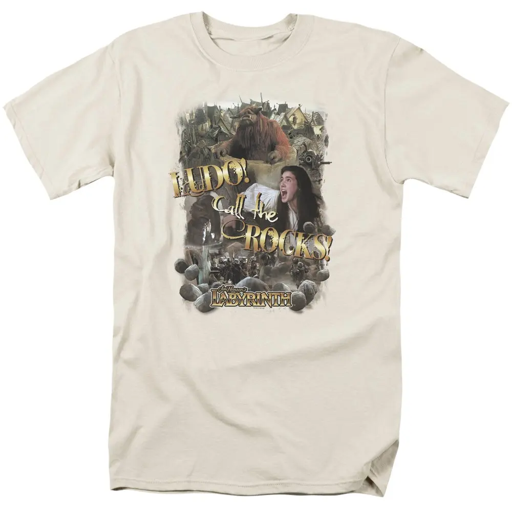 

Labyrinth Movie Call The Rocks Licensed Adult T-Shirt All Sizes