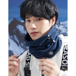 Winter Outdoor Fleece Neck Warmer Gaiter Thermal Half Face Cover Cycling Snowboard Ski Hiking Tube Mask Scarf Men Women