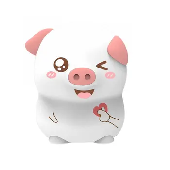 

Cute Pig Night Light Pig Silicone Lamp Smart Home New Strange Cartoon Night Light Children Bedroom Decoration Light