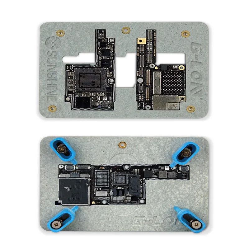

For iPhone X PCB Holder SS-601X High Temperature Resistance With 4 Climp Fixed Doubile Side Use Mainboard Fixture