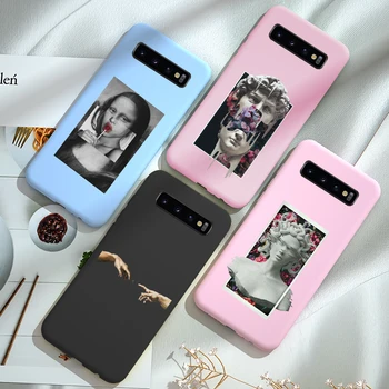 

Phone Case FOR Samsung Galaxy A7 2018 A6 Plus A8 A5 2016 2017 A50 A70 A40 A30 A20 A10 A10S A20S A30S A50S A51 A71 Cover Statue
