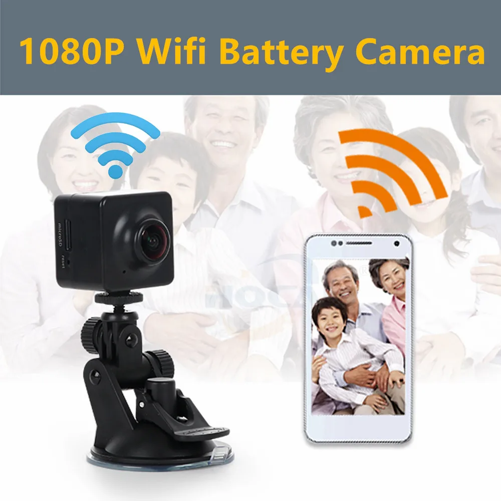 Батарея wifi неискаженная RTMP ip-камера живое потоковое аудио видео поток по RTMP 2.0MP 1080P H.265 H.264 RTSP поддержка 64 Гб SD