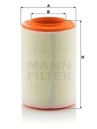 Фильтр воздушный Alfa Giulietta 1.4i/2.0JTDM 10 MANN-FILTER C 15