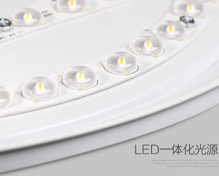 Ultra-Thin Pure White LED Ceiling Lamp Minimalist Modern Circle Bedroom Living Room Lights Balcony Lamps 110 V-220 V