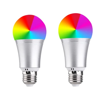 

Wifi Led Color Changing Light Bulbs Rgb Lamp Support Alexa Google Home Smart Life Voice App Control
