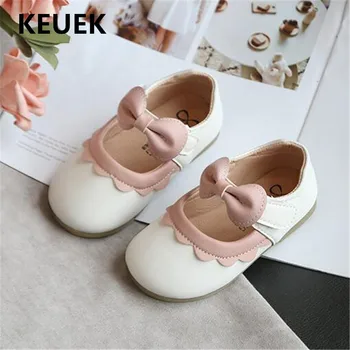 

New Children Toddler Leather Shoes Baby Spring/Autumn Single Shoes Girls Princess Comfortable Flats Kids Moccasins 03