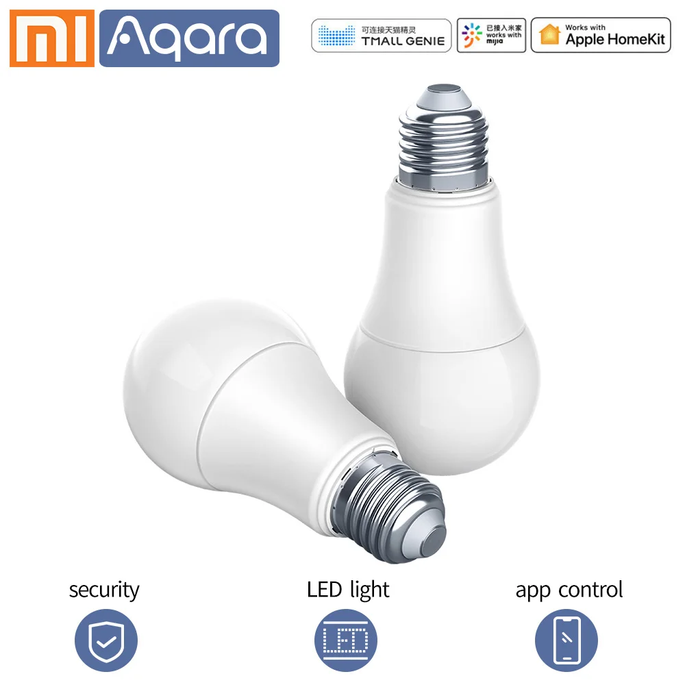 Aqara Smart bulb Xiaomi smart lamp White Color LED lamp Light Work with smart Home Kit and for xiaomi smart Home