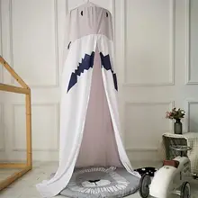 Акула Стиль детская кровать занавеска кроватка сетка детская палатка Детская комната украшения реквизит для фотосессии