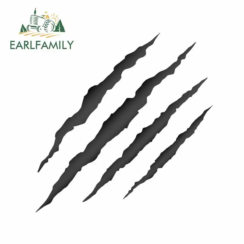 

EARLFAMILY 13 см x 12,7 см за когтями животных царапин круглый мотоцикл наклейки для автомобиля багажник стикеры Водонепроницаемый Виниловая пленка для оклеивания автомобилей, Обёрточная бумага наклейка