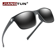 Поляризованные мужские солнцезащитные очки для мужчин, ультралегкие винтажные очки TR90, фирменный дизайн, очки для вождения и путешествий, трендовые UV400