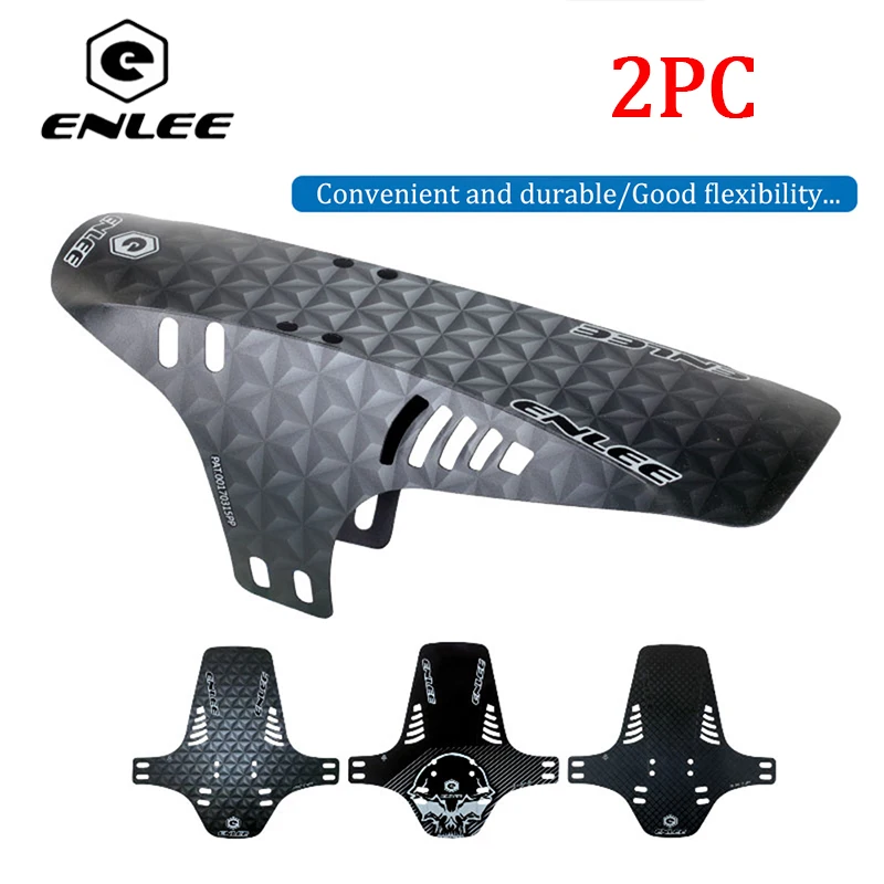 

ENLEE Bike Mudguard MTB Bicycle Fender Road Bike Mud Guard Wings Enduro DH Cycling 26 27.5 29 Bicycle Accessories