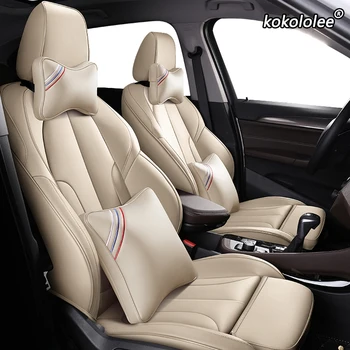 

kokololee Custom Leather car seat covers For Mercedes-Benz Viano GLK GLA GL CLA CLS CLK SLK GLE GLS GLC Vito auto seat cover