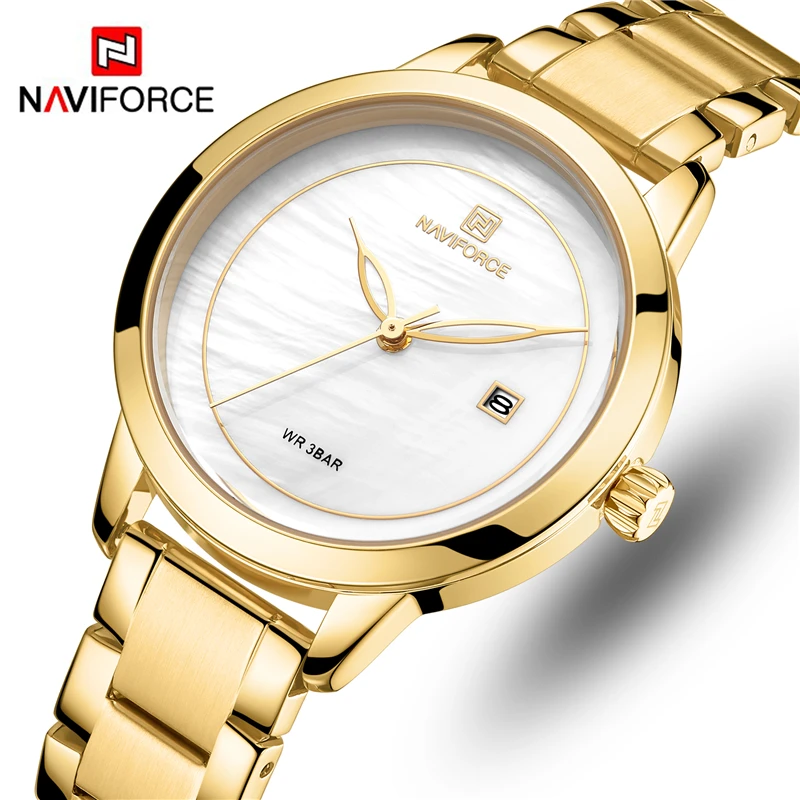 NAVIFORCE Brand Luxury Women Watch Fashion Casual Lady Waterproof Clock Women s Wristwatch Quartz Watch Relogio