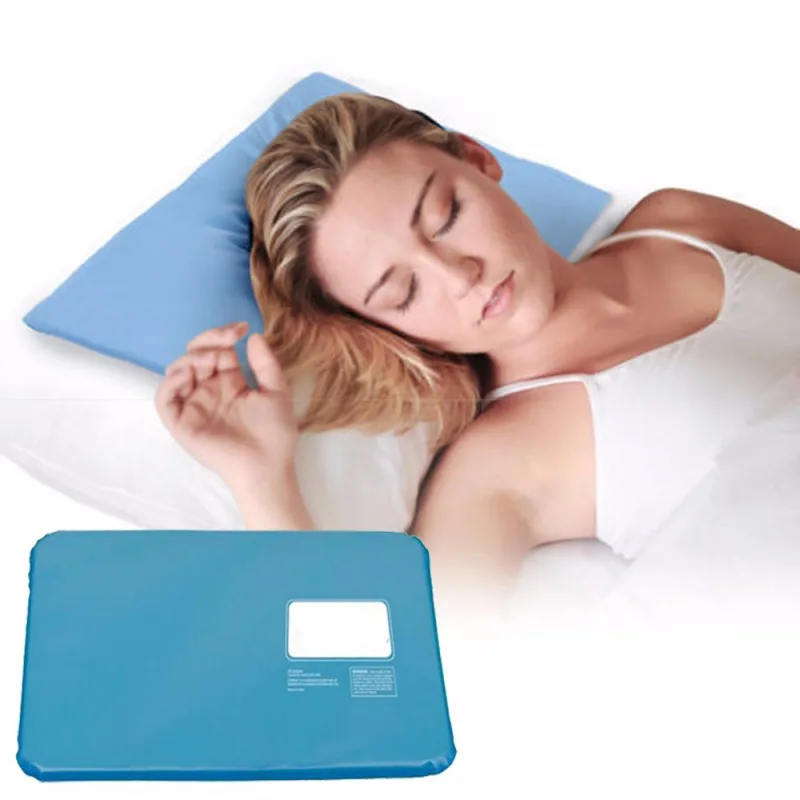 New Cooling Pillow Cold Therapy Insert Sleeping Aid Pad Mat Muscle Relief US