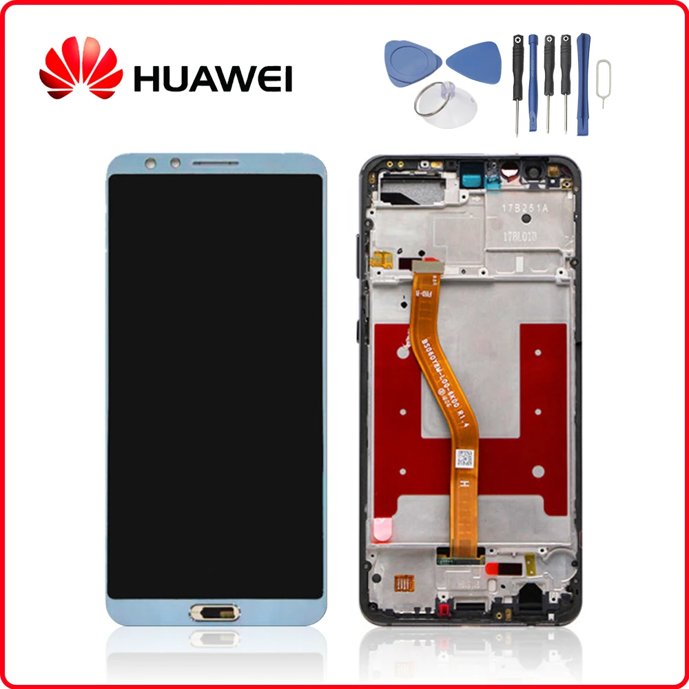 Оригинальный дисплей для HUAWEI Nova 2s lcd кодирующий преобразователь сенсорного