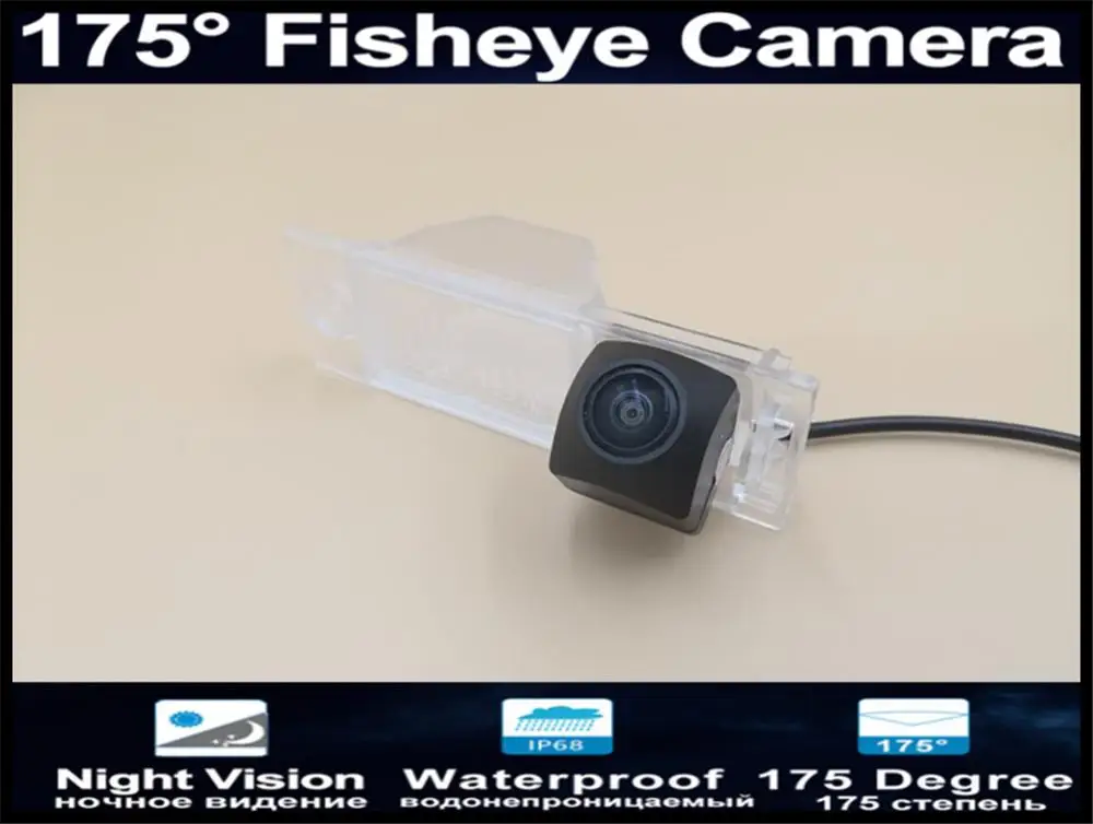 

Car rear view camera 175 Degree 1080P Fisheye Lens Reverse Camera for Hyundai Tucson IX35 2015 2016 rearview Car Camera