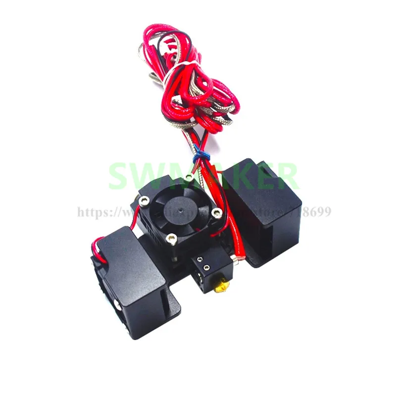 E3D NV6 3d принтер запчасти экструдер 2 в 1 из Hotend Одна Головка двойной цвет для 1,75 мм филаментный экструдер