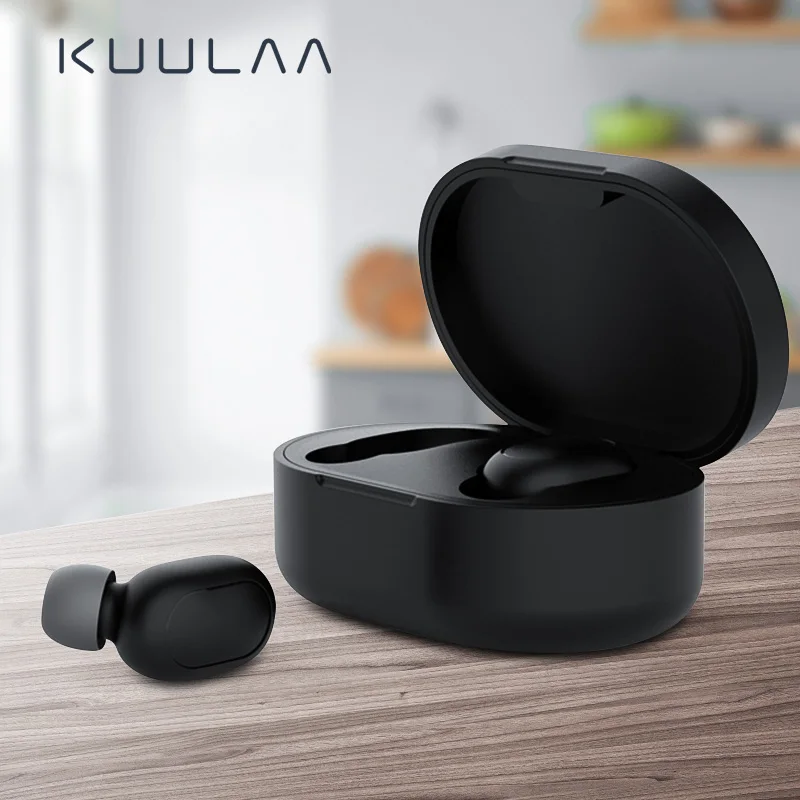 Чехол для наушников KUULAA чехол Redmi AirDots силиконовый защитный Xiaomi Mi Air Dots аксессуары