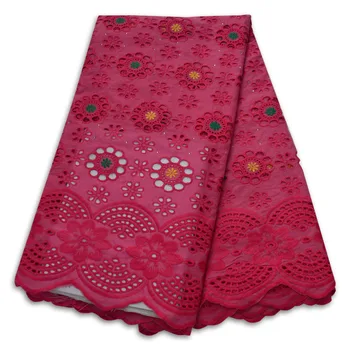 

Cotton lace fabric High Quality Swiss Voile Lace with stones 2019 latest African Lace Fabric for wedding dress 5yards 02