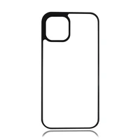 MANNIYA for iphone 15 plus 15 pro max Blank 2D Sublimation TPU+PC rubber phone Case cover with Aluminum inserts 10pcs/lot 1