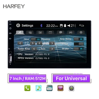 

Harfey Universal Car MP5 Player Stereo 2Din Android 7" Bluetooth Multimedia Player Touch Screen Video Auto Radio Review Camera