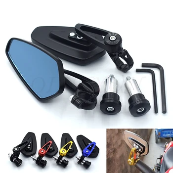 

Universal motorcycle aluminum alloy 7/8" 22mm rod end side rearview mirror for Suzuki GSXR600 GSXR750 GSR600 GSR750 SFV650 DL650