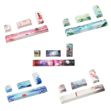 

Personalized Mechanical Keyboard Keycap OEM Profile 4-key 5-side Dye Sub Keycaps