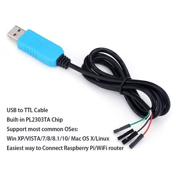 

PL2303TA USB to TTL Converter Cable RS232 Module Adapter for Win XP/VISTA/7
