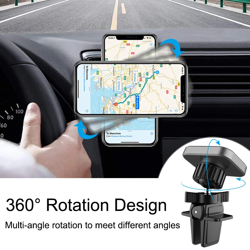 Universal Magnetic Mobile Phone Holder Car Magnet Air Vent Mount Stand Accessories Smartphone Support For iPhone X Xiaomi in Car
