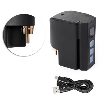 

RCA Interface Tattoo Wireless Power Supply Mini Tattoo Machine Power Tattoo Mobile Power LCD Charging Tattoo Power Supply