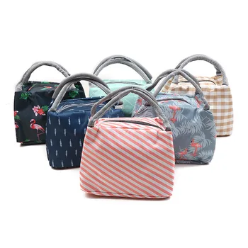 

Oxford Cloth Handbag Refrigeration Portable Lunch Thermal Bag Korean-style Waterproof Ice Storage Fresh-keeping Bag